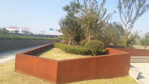 徐州耐候钢挡土墙
